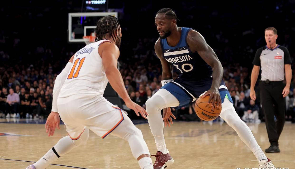 尼克斯不敌老鹰，兰德尔全场狂砍分